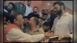 VIDEO : पैसे वाटपाचा आरोप, विनोद तावडेंना घेरलं; विरारमध्ये बहुजन विकास आघाडीचा फुल राडा
