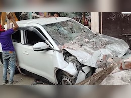 Boy Killed, Girl Critical As Speeding Car Crashes Into UP School's Wall Boy Killed, Girl Critical As Speeding Car Crashes Into UP School's Wall
