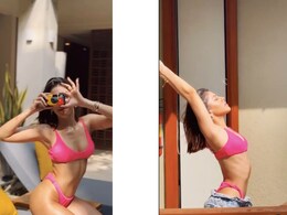 Alaya Furniturewala Is Far From A "Hot Mess" In A Pink Beachwear Alaya Furniturewala Is Far From A "Hot Mess" In A Pink Beachwear