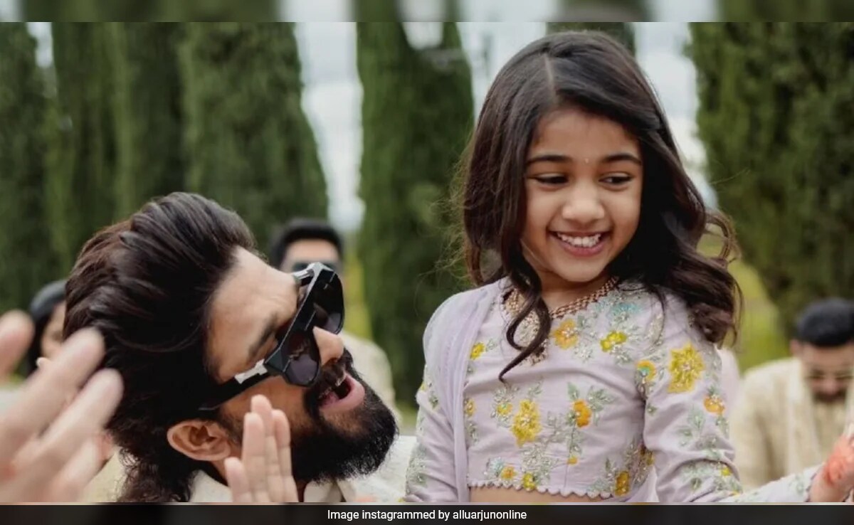 Allu Arjun's Birthday Post For Daughter Arha: "The Cutest Joy Of My Life"