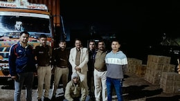 उपचुनाव के नतीजों से पहले पंजाब से गुजरात जा रही लाखों की शराब राजस्थान में जब्त, कंटेनर में बनाया था गुप्त तहखाना
