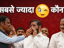 क्या गम है जो छिपा रहे हैं.. फडणवीस को लड्डू खिलाते शिंदे का चेहरा बता गया हाल-ए-दिल!