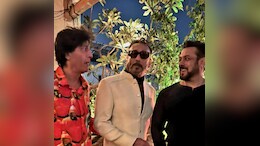 Salman Khan Attends Andre Timmins' Birthday Bash, Poses With Chunky Panday And Jackie Shroff. Check Out Unseen Pic