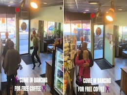 Viral Video: US Cafe Serves Free Coffee To Anyone Who Enters While Dancing. It's A Must-Watch Viral Video: US Cafe Serves Free Coffee To Anyone Who Enters While Dancing. It's A Must-Watch