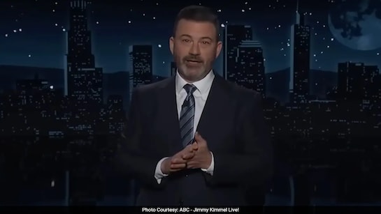 Video: Jimmy Kimmel Chokes Up During TV Show Monologue About Trump Win