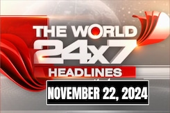Top Headlines Of The Day From Across The Globe: November 22, 2024 Top Headlines Of The Day From Across The Globe: November 22, 2024
