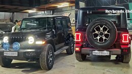 Modified Mahindra Thar Roxx Gets Elements To Imitate Jeep Wrangler Rubicon: Watch