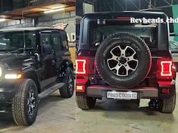 Modified Mahindra Thar Roxx Gets Elements To Imitate Jeep Wrangler Rubicon: Watch
