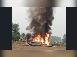 Air Force's MiG-29 Crashes Near Agra, Pilot Ejects Safely Air Force's MiG-29 Crashes Near Agra, Pilot Ejects Safely