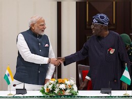 प्रधानमंत्री मोदी ने नाइजीरिया के राष्ट्रपति टीनुबू से की मुलाकात, द्विपक्षीय संबंधों पर हुई चर्चा  प्रधानमंत्री मोदी ने नाइजीरिया के राष्ट्रपति टीनुबू से की मुलाकात, द्विपक्षीय संबंधों पर हुई चर्चा