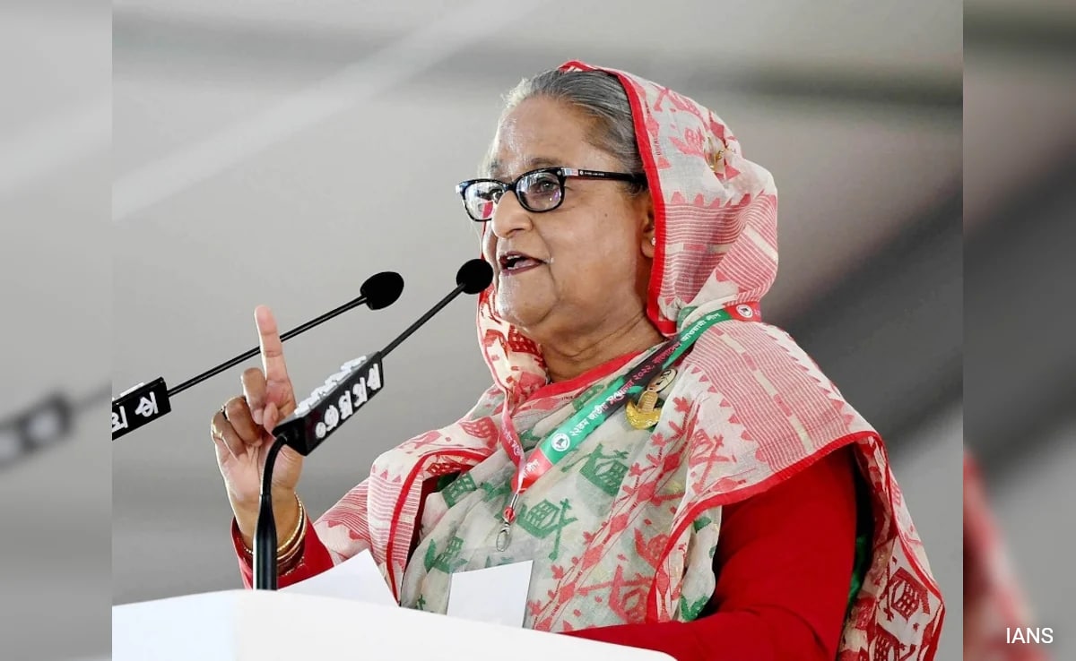 ‘Hindu Monk’s Arrest Unjust, Must Be Freed’: Bangladesh Ex-PM Sheikh Hasina