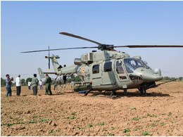 Rajasthan: नागौर के जसनगर में एयरफोर्स के हेलीकॉप्टर की इमरजेंसी लैंडिंग, जांच में जुटे IAF अधिकारी