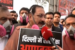 BJP Holds AAP Government Responsible For Delhi's Air Pollution Crisis BJP Holds AAP Government Responsible For Delhi's Air Pollution Crisis