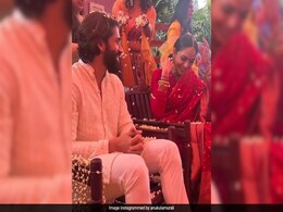 Naga Chaitanya And Sobhita Dhulipala's Pre-Wedding Festivities Begin With <i>Mangalasnanam</i> And Haldi Ceremony. See Pics Naga Chaitanya And Sobhita Dhulipala's Pre-Wedding Festivities Begin With <i>Mangalasnanam</i> And Haldi Ceremony. See Pics