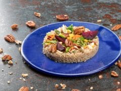 Warm Quinoa Beetroot Salad With Pecans