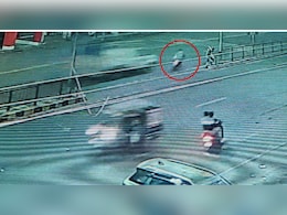 On Camera, Speeding Tempo Rams Bike, Drags It For 100 Metres In UP On Camera, Speeding Tempo Rams Bike, Drags It For 100 Metres In UP