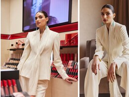 Mom-To-Be Athiya Shetty Powers Through In A Pleated White Rimzim Dadu Pantsuit Mom-To-Be Athiya Shetty Powers Through In A Pleated White Rimzim Dadu Pantsuit