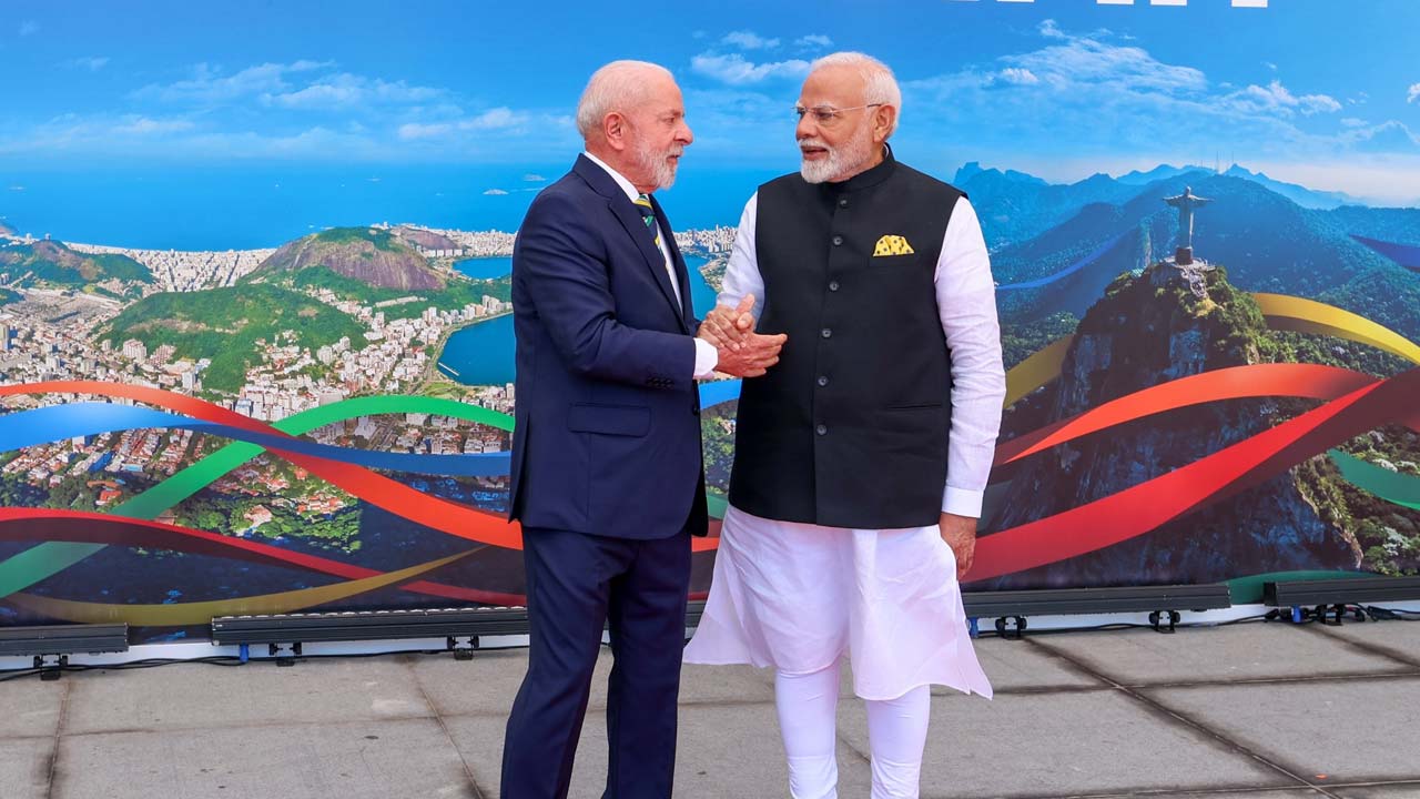 PM Modi In Brazil For G20 Summit