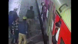 Video: Woman Falls From Moving Train In UP, Rescued By Cop Within Seconds