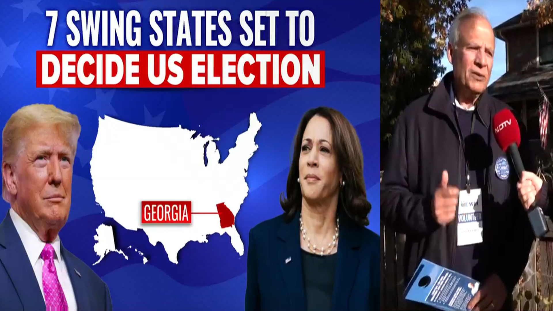 Kamala Harris Supporters Canvas Door-To-Door In The Last Crucial 24 Hours