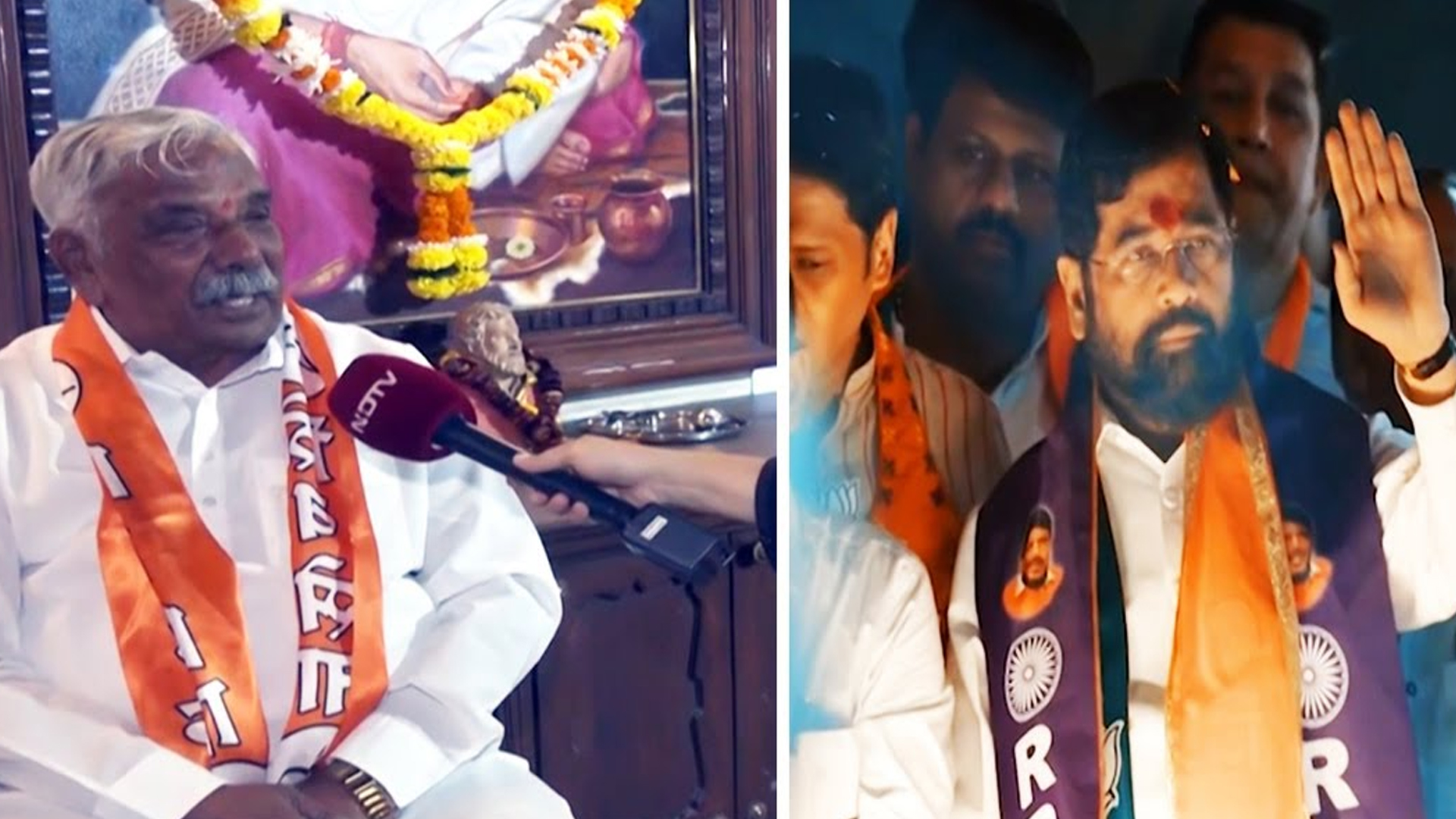 Vilasrao Joshi Backs Eknath Shinde, Calls Him the Leader of Real Shiv Sena