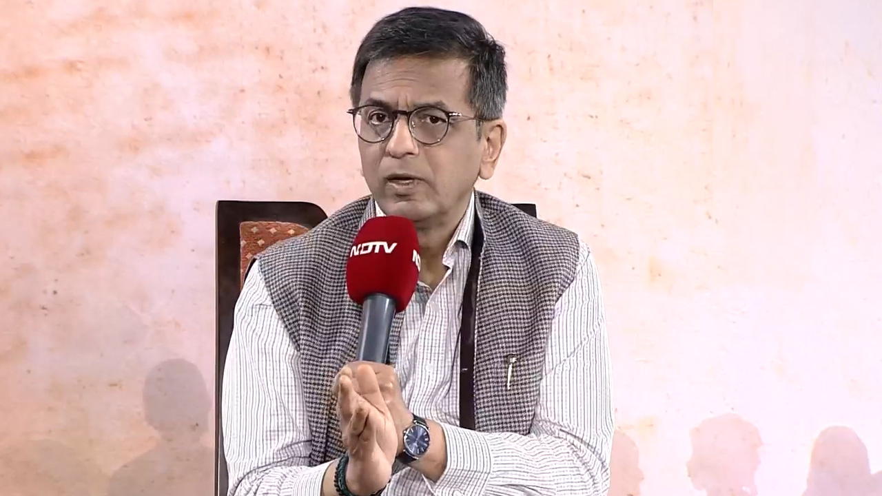 "No Case Is Too Big Or Small For A Judge": Ex Chief Justice DY Chandrachud