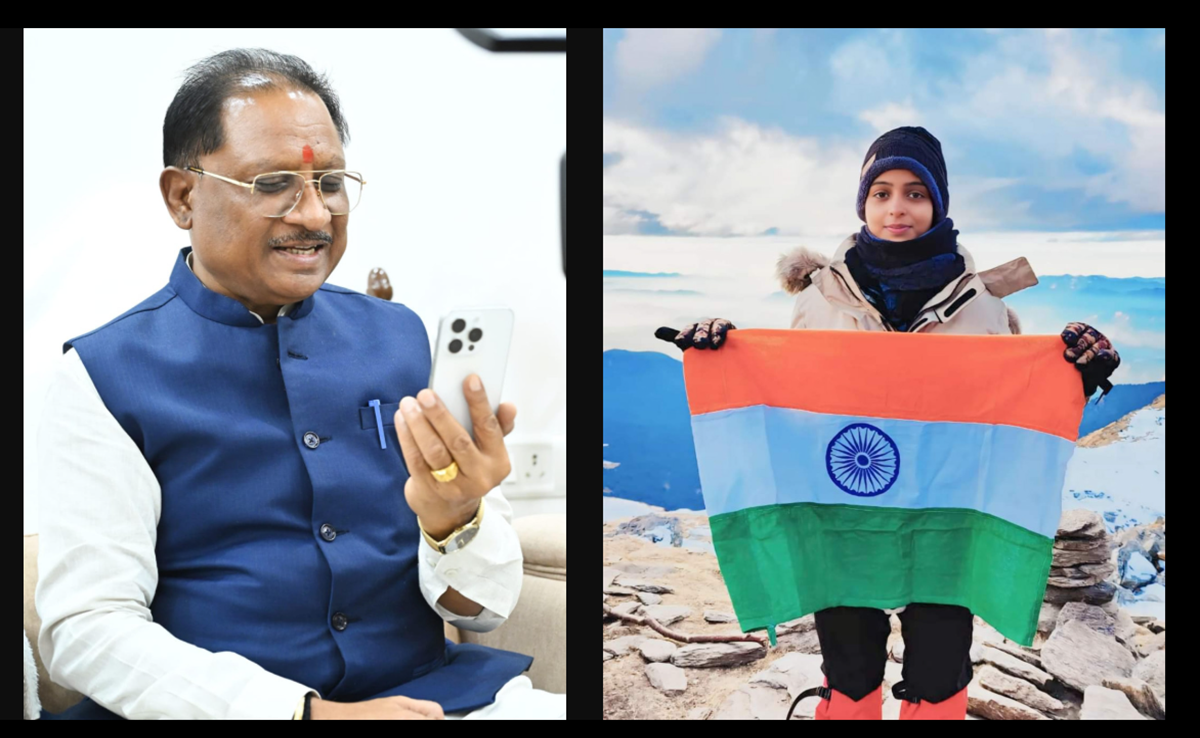 किलिमंजारो फतह की राह हुई आसान, CM साय के एक कॉल ने ऐसे बढ़ाया ऑटो ड्राइवर की बेटी निशा का हौसला
