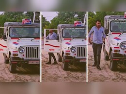 बाड़मेर में पुलिस जीप के साथ बजरी माफिया की सिंघम स्टाइल में Reel वायरल, पुलिस की आई सफाई