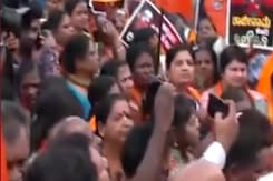 BJP Protests In Bengaluru Over Waqf Land Row BJP Protests In Bengaluru Over Waqf Land Row