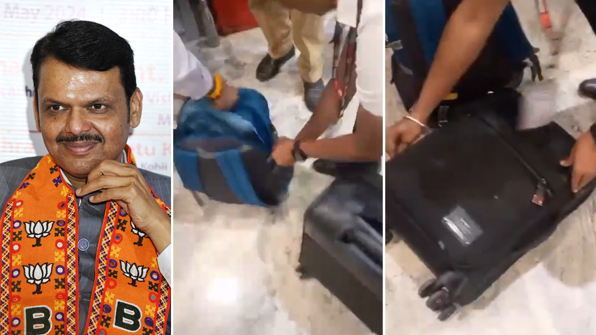 Amid Uddhav Thackeray Bag Check Row, BJP Shares A Devendra Fadnavis Video
