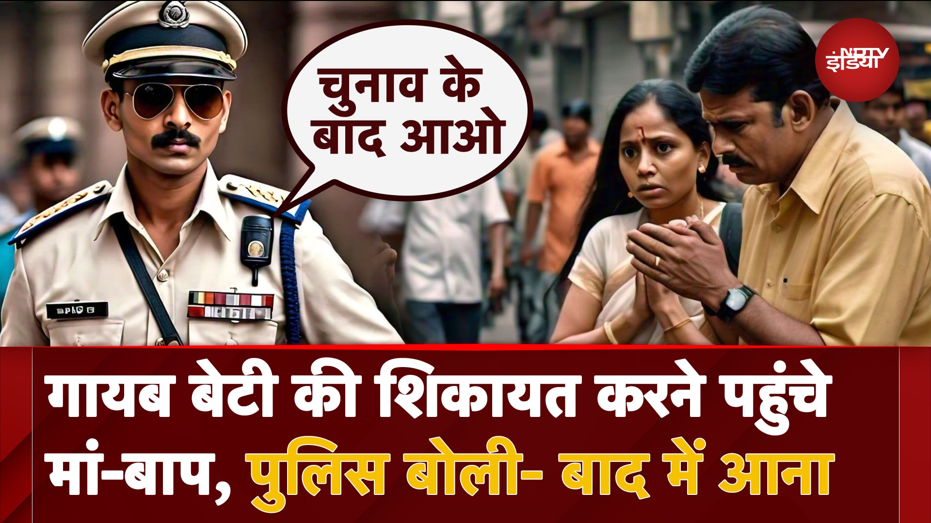 Maharashtra Elections: 9 नवंबर से लापता बेटी की तलाश में भटक रहे माता-पिता को नहीं मिला Police का साथ