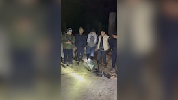 भरतपुर में पुलिस और गौ तस्कर के बीच मुठभेड़, मौका देख 5 हो गए फरार, दीवार फांदने के दौरान 1 आरोपी घायल