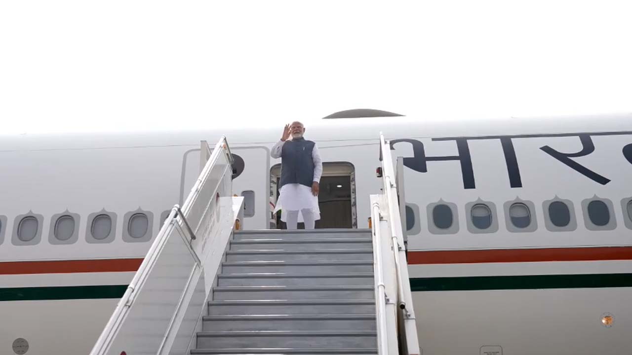 PM Modi Leaves For Trip To Nigeria, Brazil, Guyana