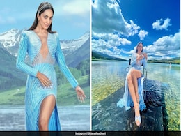 Kiara Advani Is Cool As Ice And Fluid As Water In A Flowing Powder Blue Dress On <i>Game Changer</i>'s Latest Poster Kiara Advani Is Cool As Ice And Fluid As Water In A Flowing Powder Blue Dress On <i>Game Changer</i>'s Latest Poster