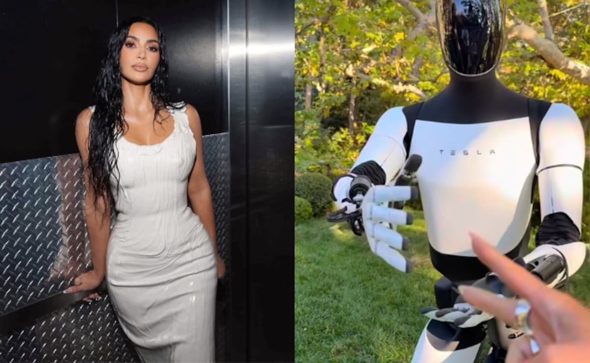 Kim Kardashian Plays 'Rock-Paper-Scissors' With Elon Musk Tesla ...