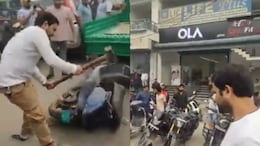 Watch: Customer Smashes Ola Scooter With Hammer, Video Goes Viral