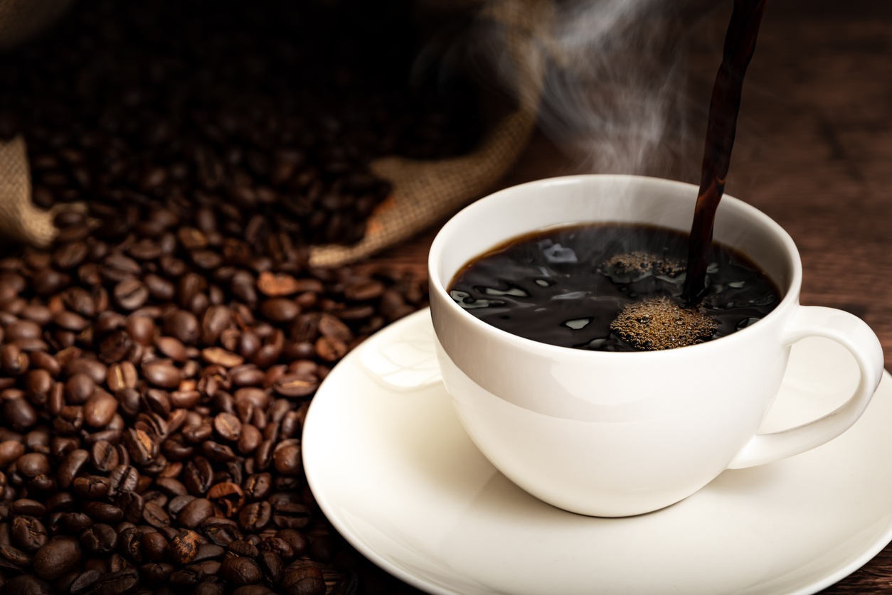Luke Coutinho discourages "fasting on coffee."