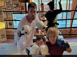 Like Father, Like Son, Chris Hemsworth Bonds With Son, Tristan Over Boxing Class To Keep Him "Sharp" Like Father, Like Son, Chris Hemsworth Bonds With Son, Tristan Over Boxing Class To Keep Him "Sharp"