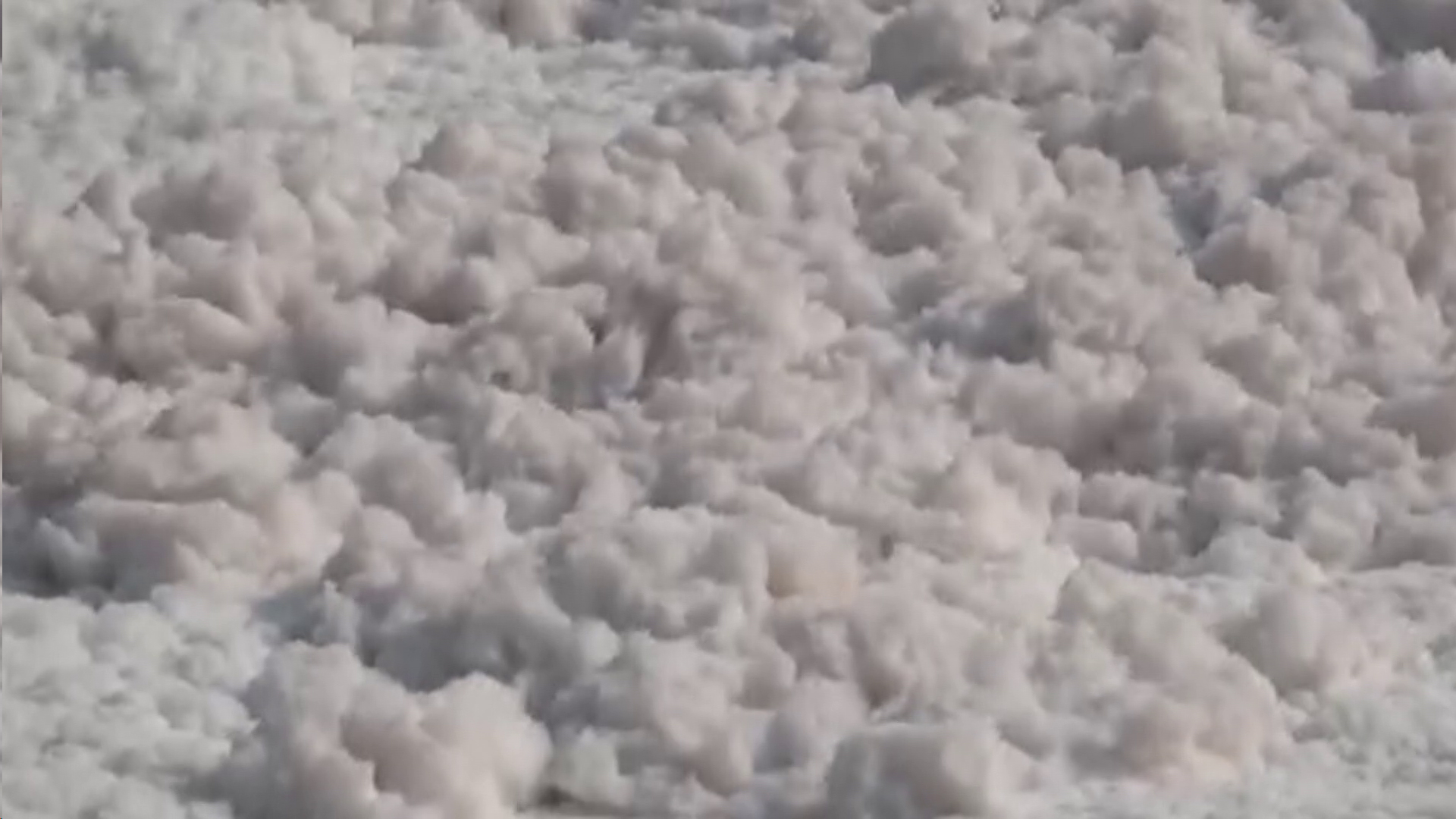 Delhi Pollution के चलते Yamuna पर झाग की परत