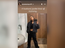 Priyanka Chopra Had A "Husband Kind Of Jacket Morning" When She Borrowed From Nick Jonas' Closet Priyanka Chopra Had A "Husband Kind Of Jacket Morning" When She Borrowed From Nick Jonas' Closet