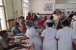 30 Telangana Students Fell Ill, Then Allegedly Given Food With Worms At Hospital 30 Telangana Students Fell Ill, Then Allegedly Given Food With Worms At Hospital