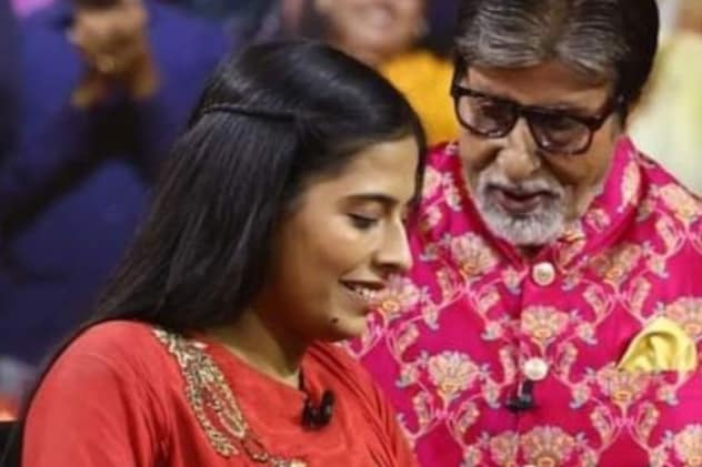 कौन बनेगा करोड़पति में चित्तौड़गढ़ की अनुश्री पहुंची.  कौन बनेगा करोड़पति में चित्तौड़गढ़ की अनुश्री पहुंची.