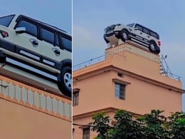 स्कॉर्पियो का दीवाना! घर के ऊपर पानी की टंकी की जगह लगा दी अपनी फेवरेट कार! Video देख लोग बोले- भाई कहां मिलेगा ये मिस्त्री