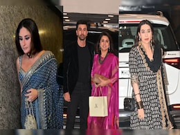Kareena Kapoor, Ranbir And Karisma Attend Aadar Jain And Alekha Advani's <i>Roka</i> Ceremony Kareena Kapoor, Ranbir And Karisma Attend Aadar Jain And Alekha Advani's <i>Roka</i> Ceremony