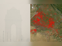 दिल्ली में खतरनाक प्रदूषण के स्तर के बीच नासा ने जारी की पंजाब-हरियाणा में पराली जलने की तस्वीर दिल्ली में खतरनाक प्रदूषण के स्तर के बीच नासा ने जारी की पंजाब-हरियाणा में पराली जलने की तस्वीर