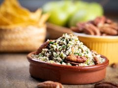 Pear And Pecan Salsa With Baked Nachos