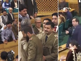 Chaos In J&K Assembly's 1st Session In 6 Years Over Article 370 Chaos In J&K Assembly's 1st Session In 6 Years Over Article 370