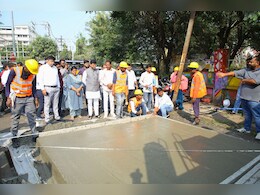 इंदौर में पहली बार बनी व्हाइट टापिंग सड़क, इस तकनीक से अब डामर से मिलेगा छुटकारा