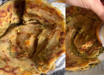 Chutney Cheese Paratha: A Dream Come True For Paratha And Cheese Fans Chutney Cheese Paratha: A Dream Come True For Paratha And Cheese Fans