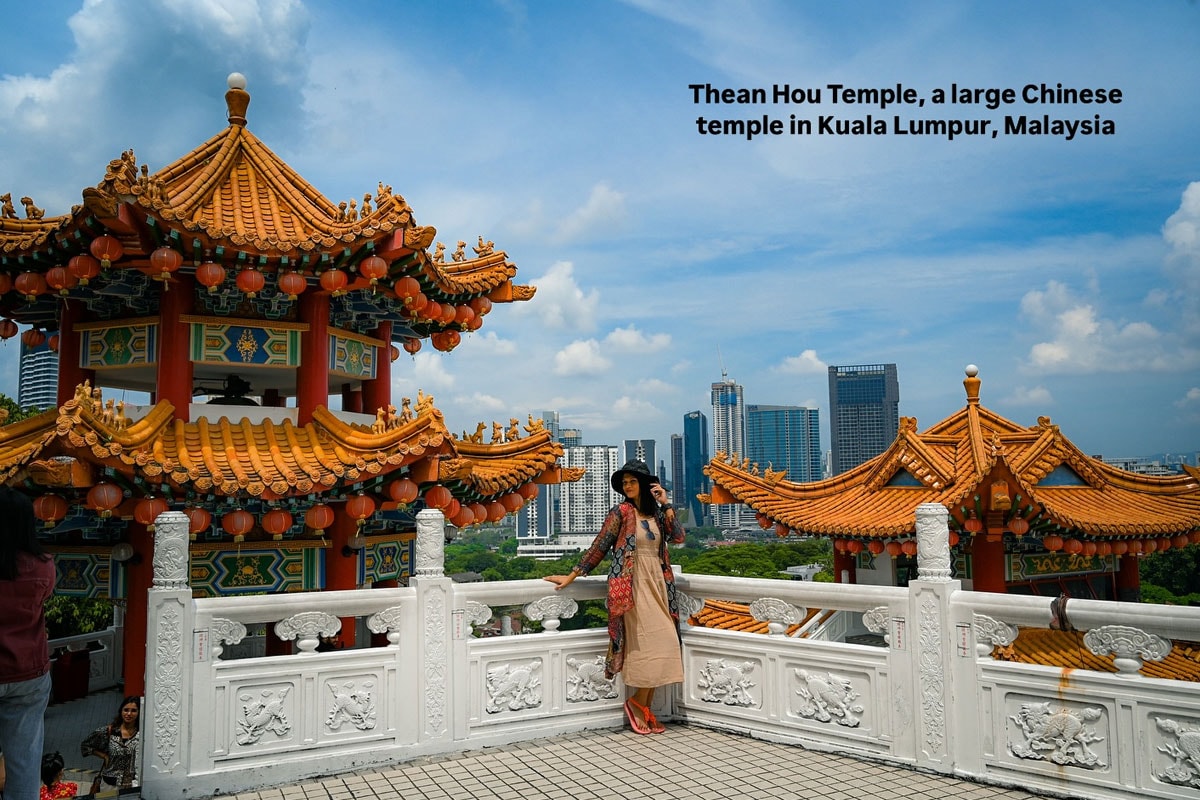 Rashi Choudhary Explores Thean Hou Temple: Uncovering Kuala Lumpur's Hidden Gem